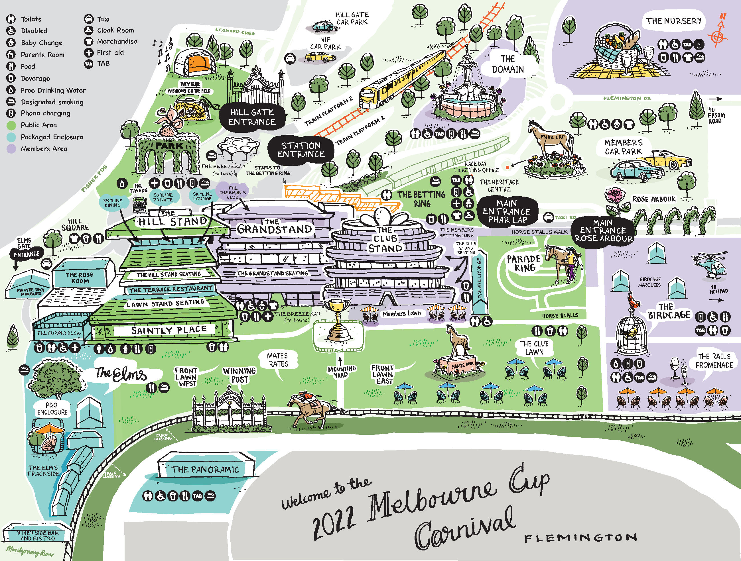 Inside Run Flemington The Park
